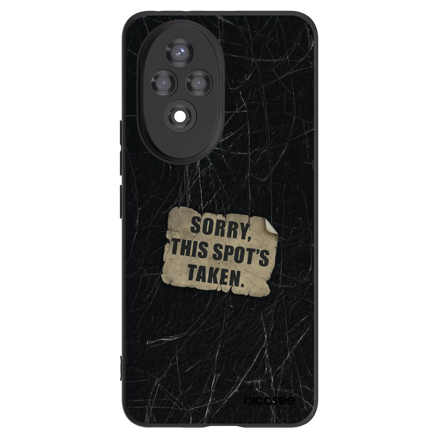 Picasee silikónový čierny obal pre Honor 200 Pro 5G - SORRY