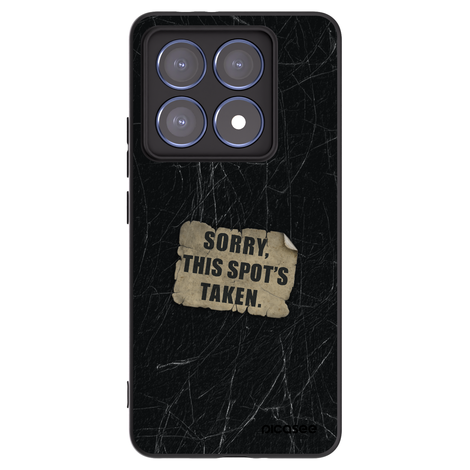 Picasee silikónový čierny obal pre Xiaomi 14T Pro - SORRY