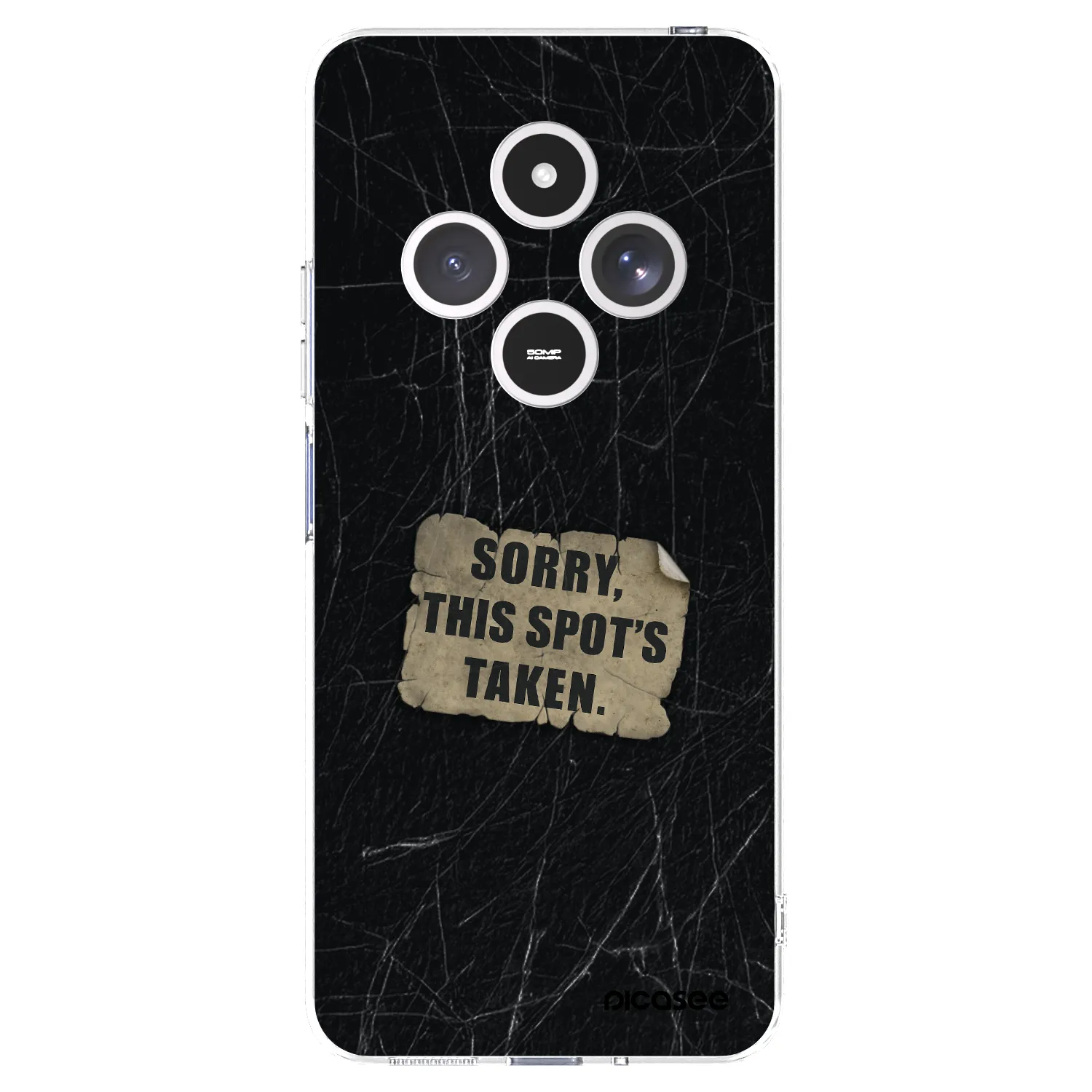 Picasee silikónový prehľadný obal pre Xiaomi Redmi 14C - SORRY