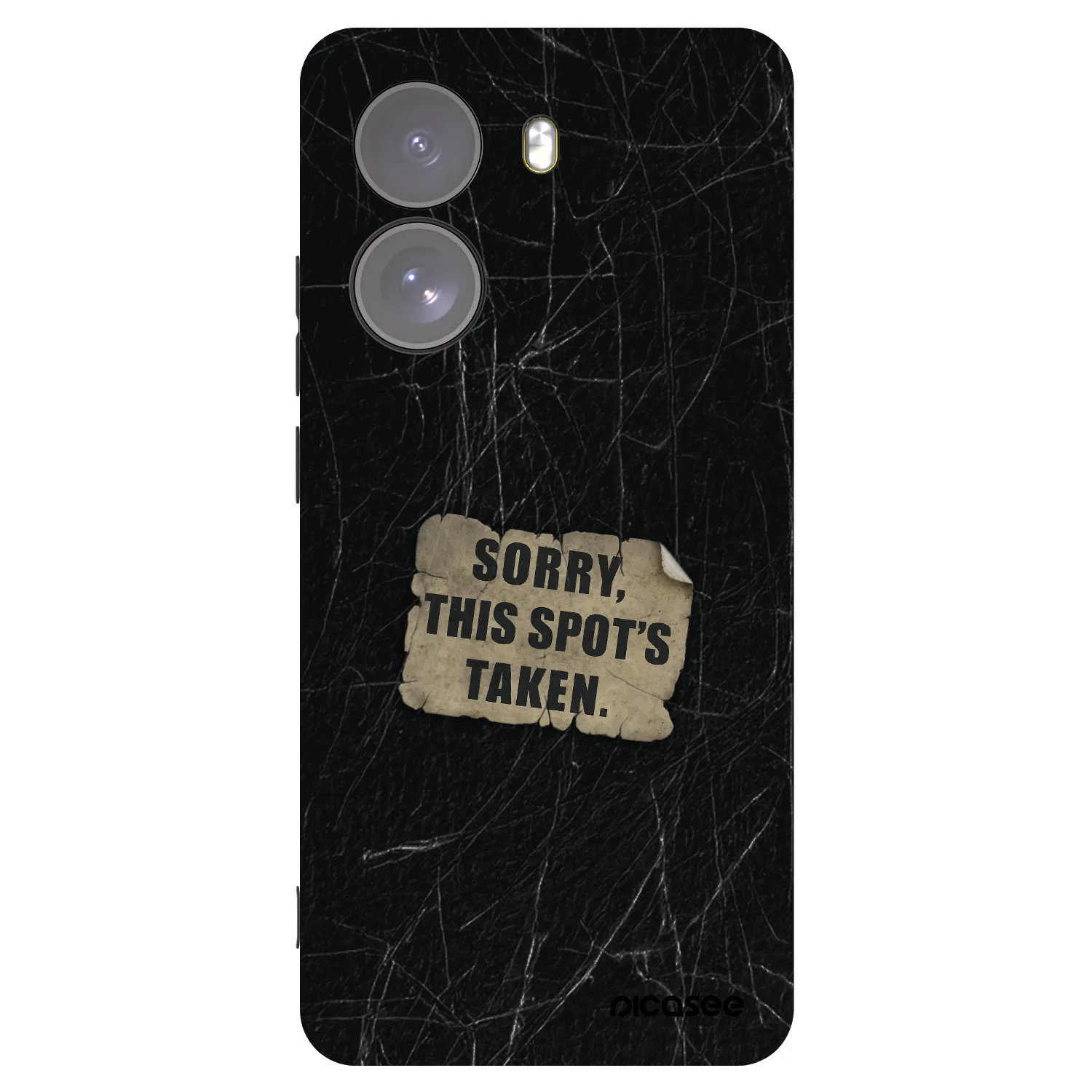 Picasee silikónový čierny obal pre Xiaomi Poco X7 - SORRY