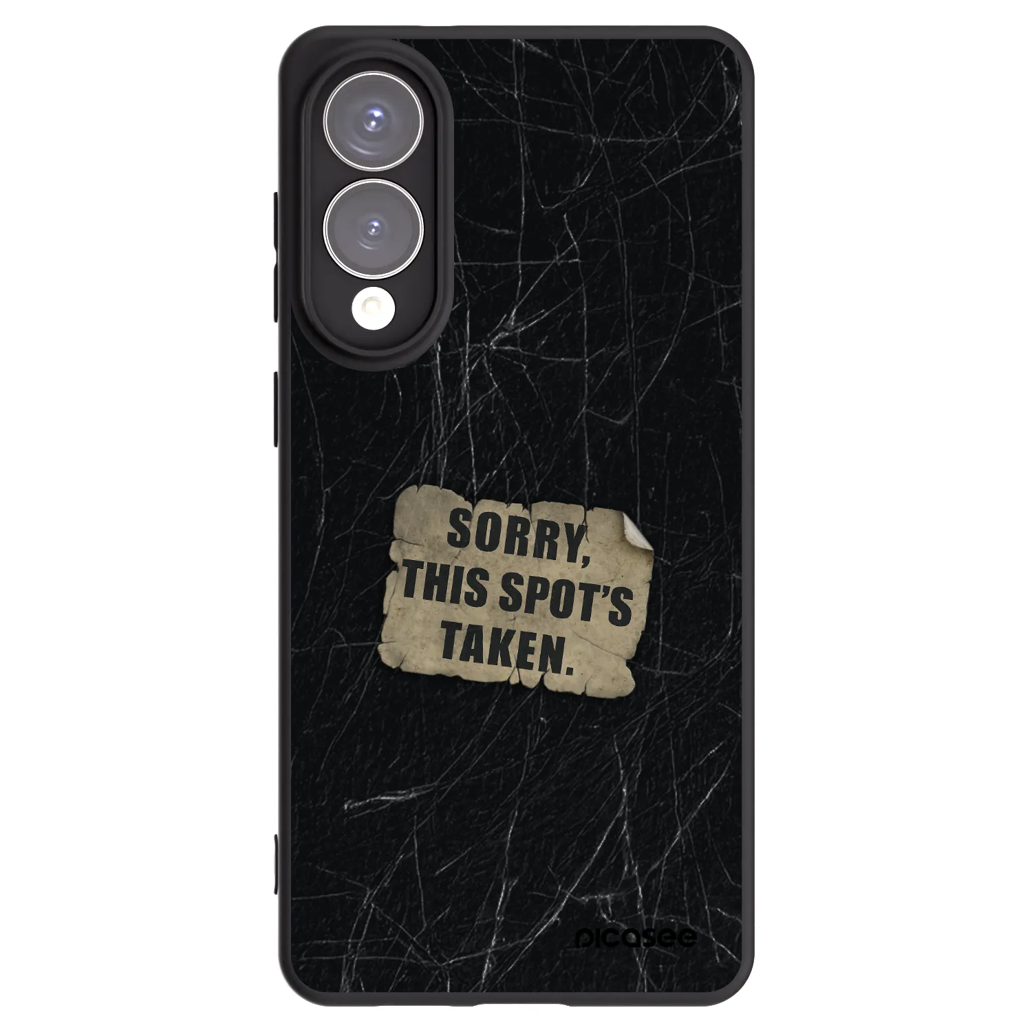 Silikónový čierny obal pre Samsung Galaxy S25 Edge 5G - SORRY