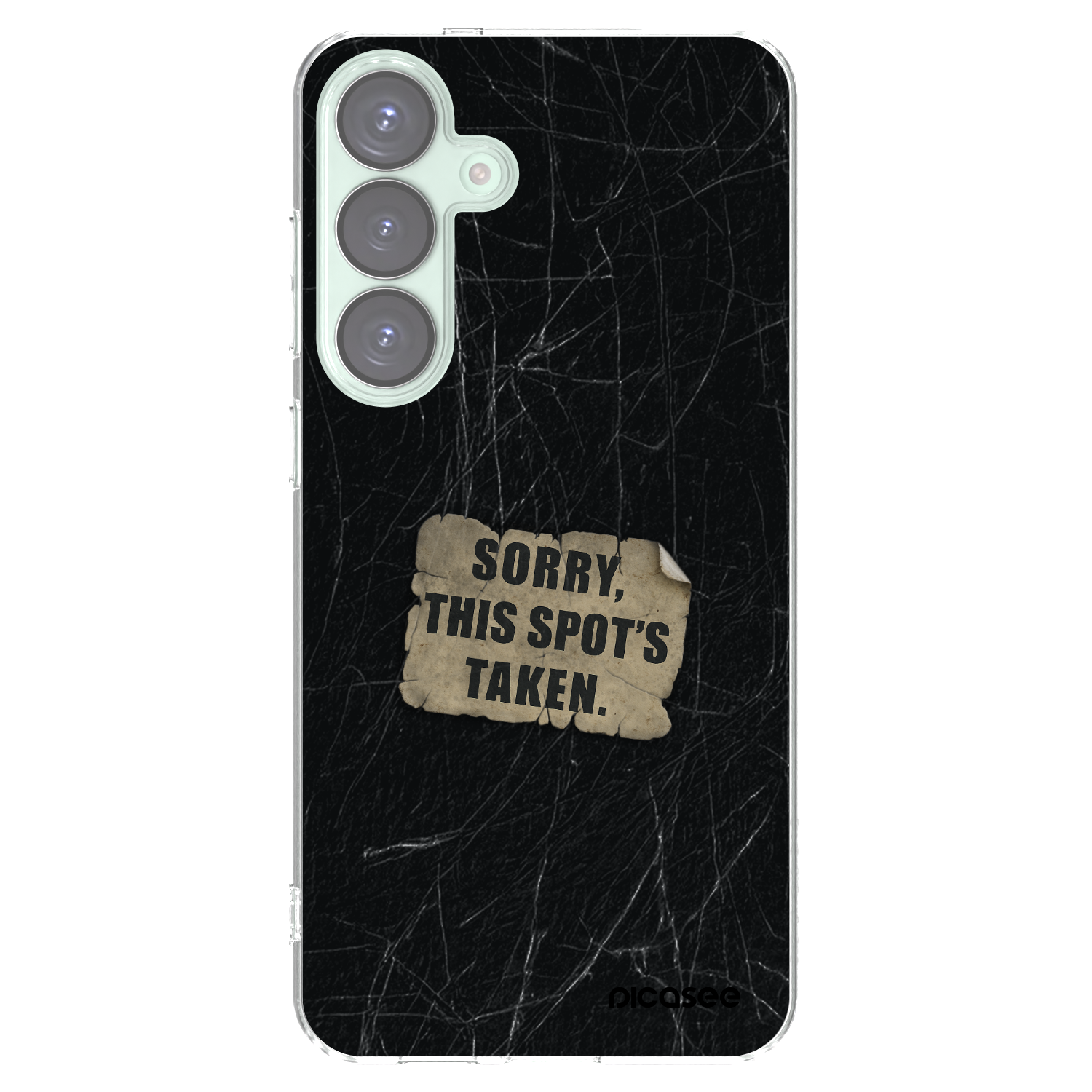 Picasee silikónový prehľadný obal pre Samsung Galaxy S25+ 5G - SORRY