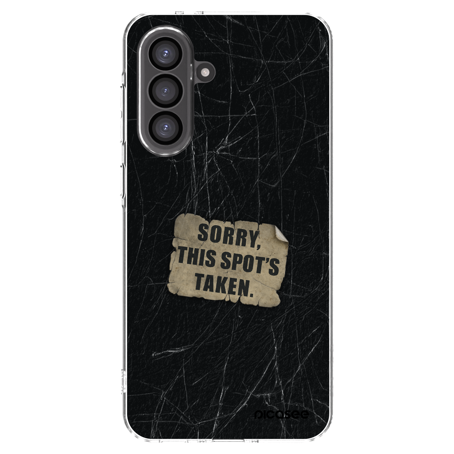 Picasee silikónový prehľadný obal pre Samsung Galaxy A36 5G - SORRY