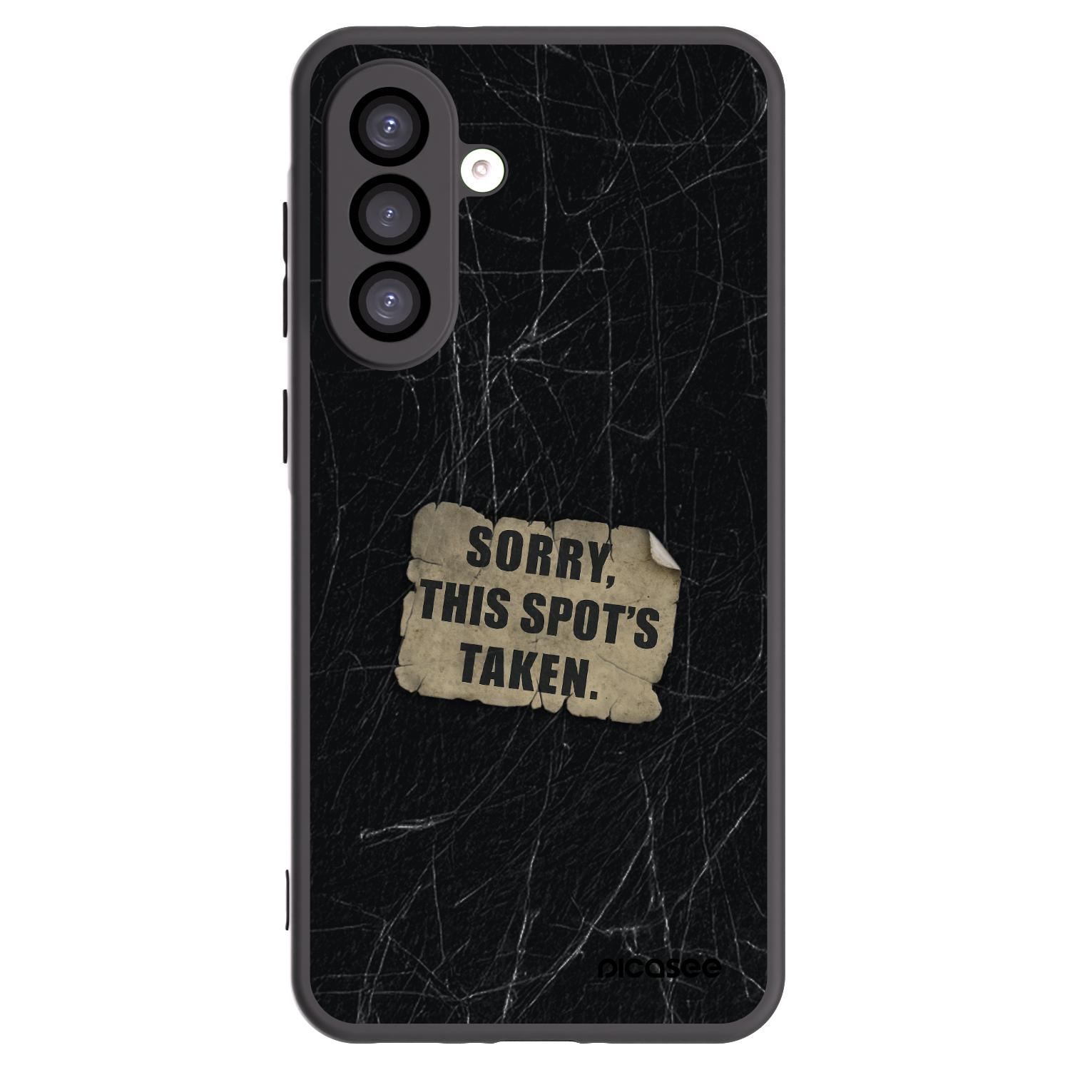 Picasee silikónový čierny obal pre Samsung Galaxy A26 5G A266B - SORRY