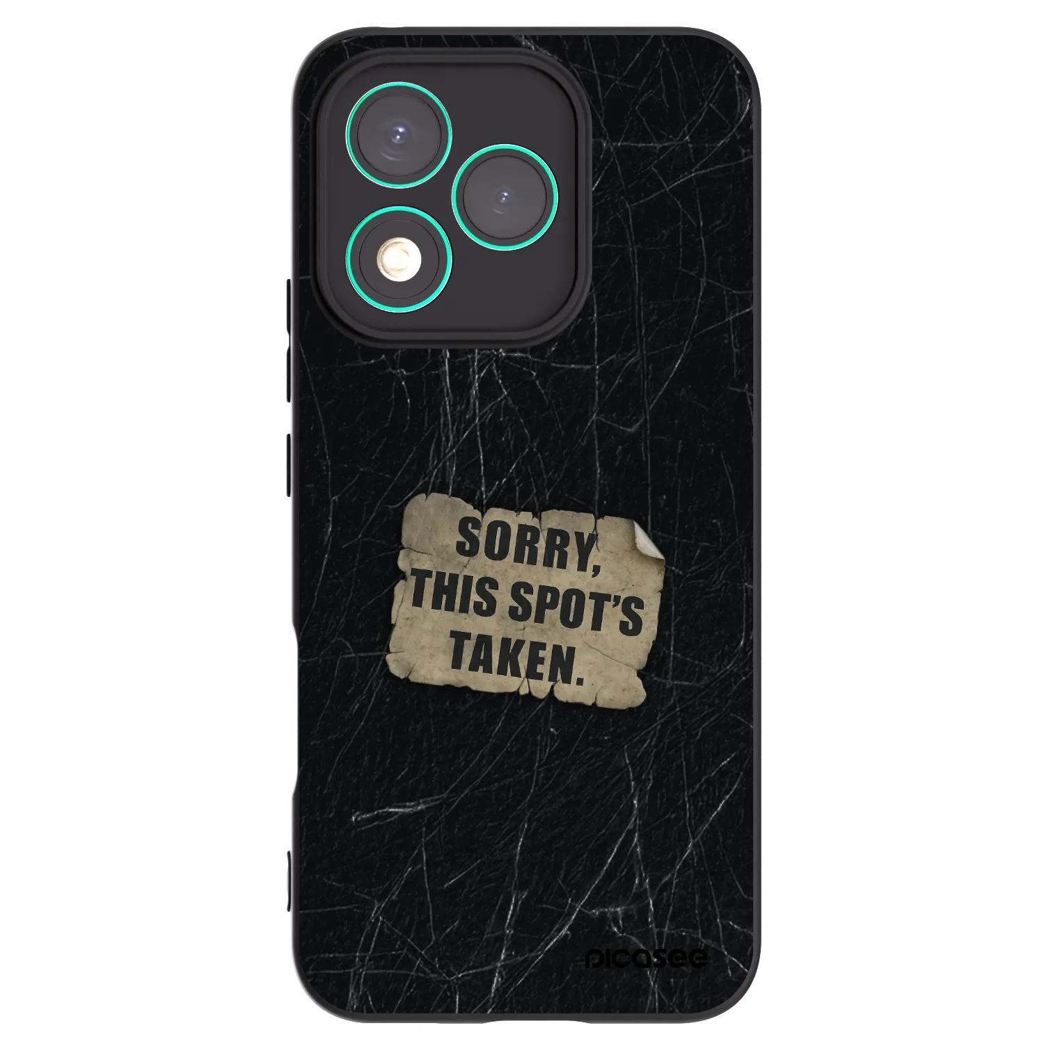 Picasee silikónový čierny obal pre Honor 400 Lite 5G - SORRY