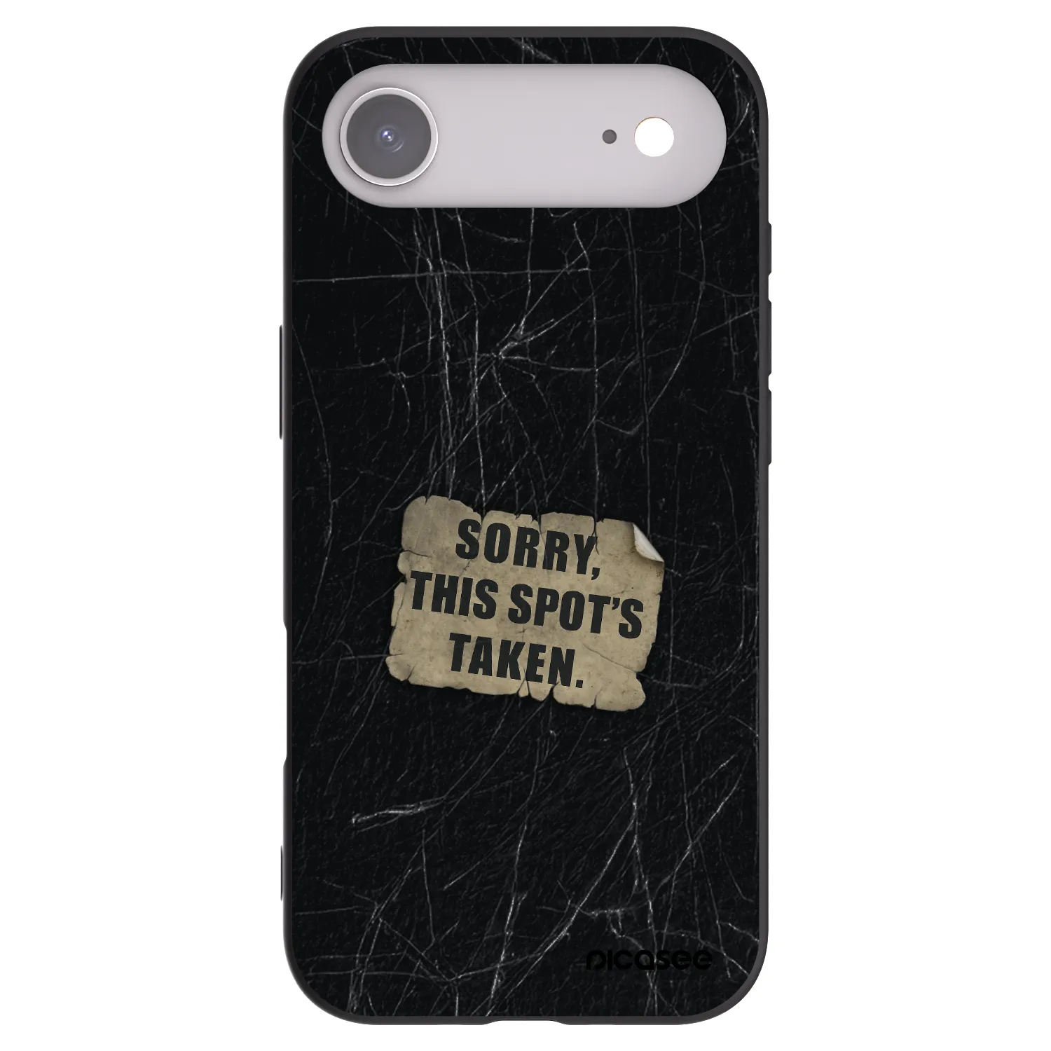 Picasee silikónový čierny obal pre Apple iPhone Air - SORRY