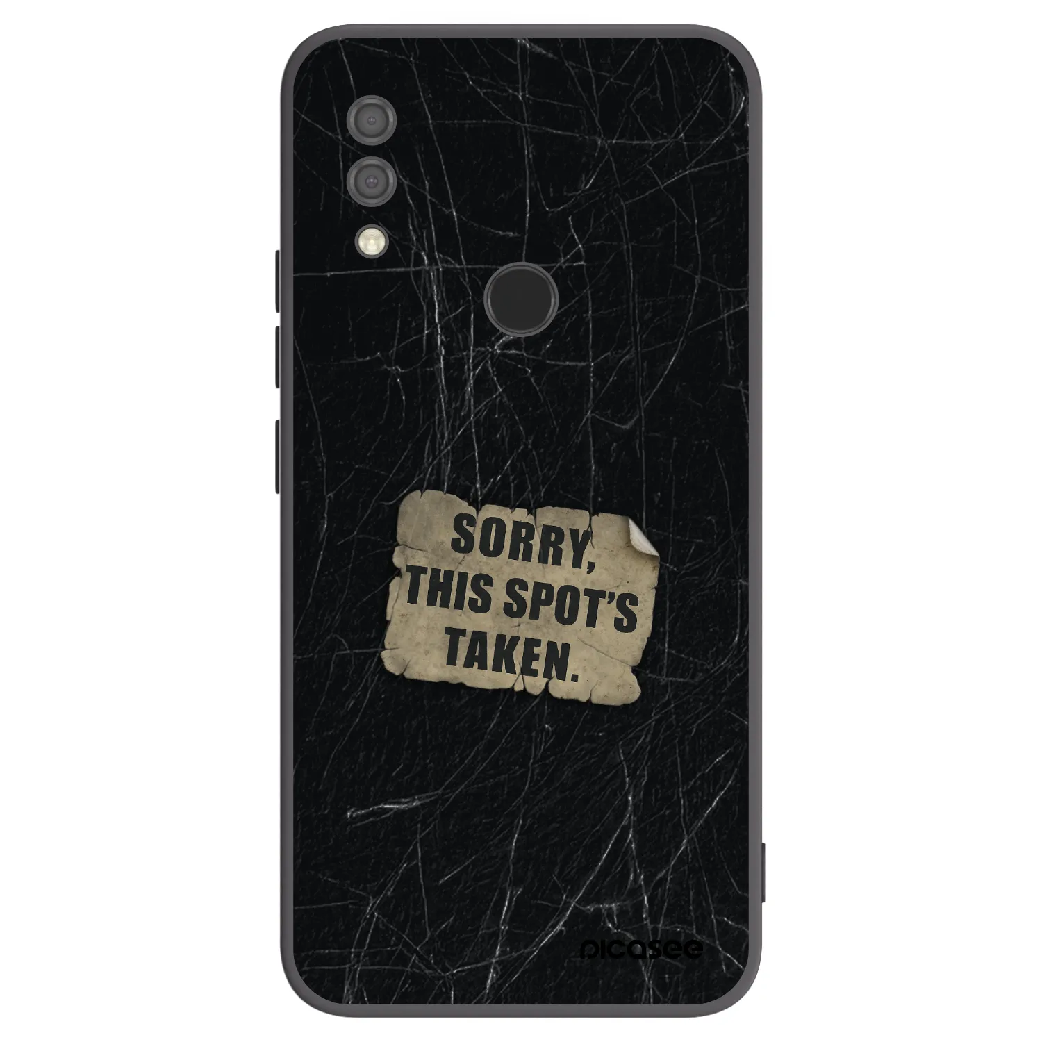 Picasee silikónový čierny obal pre Xiaomi Redmi 7 - SORRY