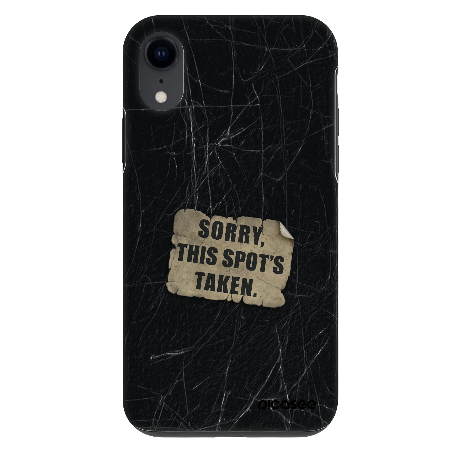 Picasee Fashion Case pre Apple iPhone XR - SORRY