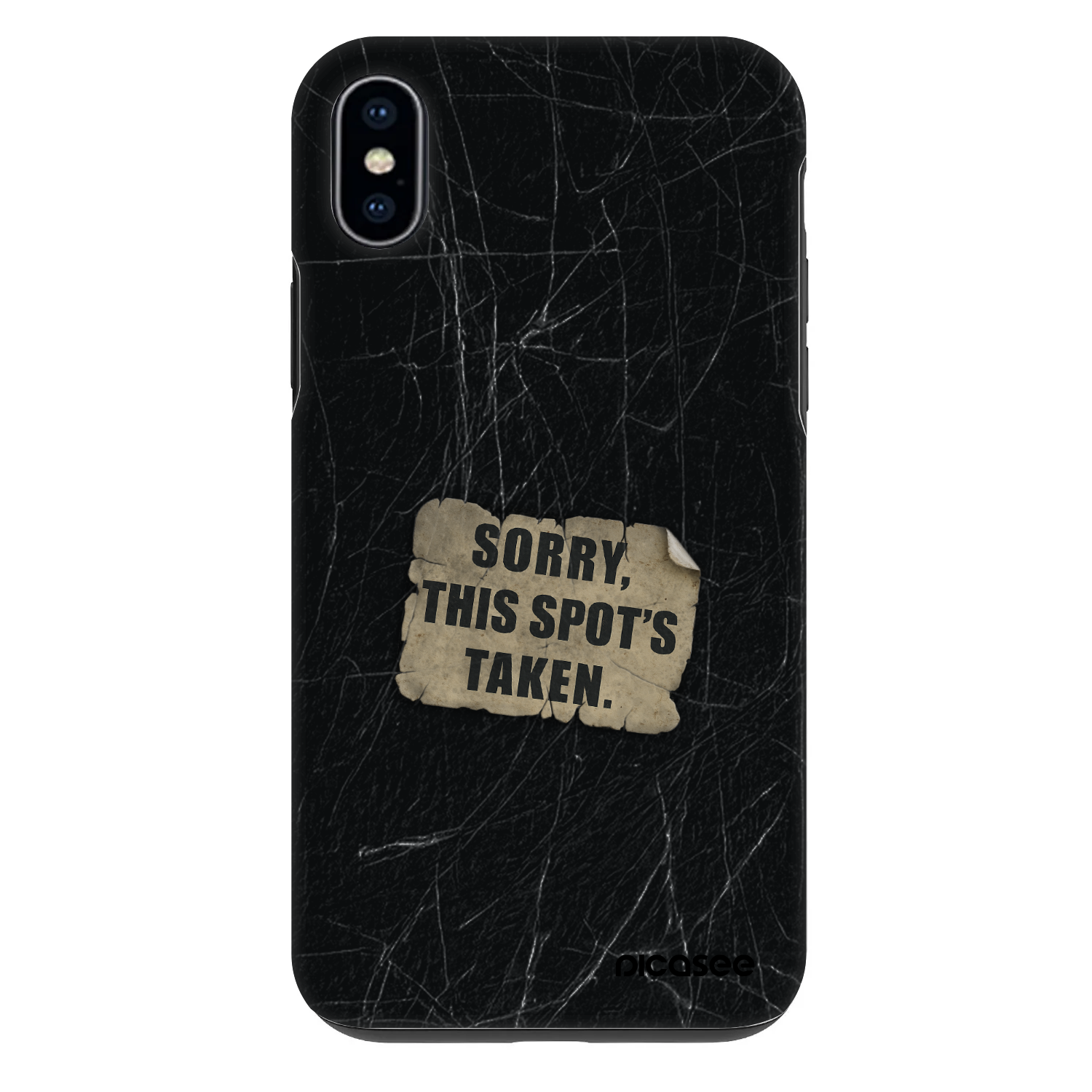 Picasee Fashion Case pre Apple iPhone XS Max - SORRY