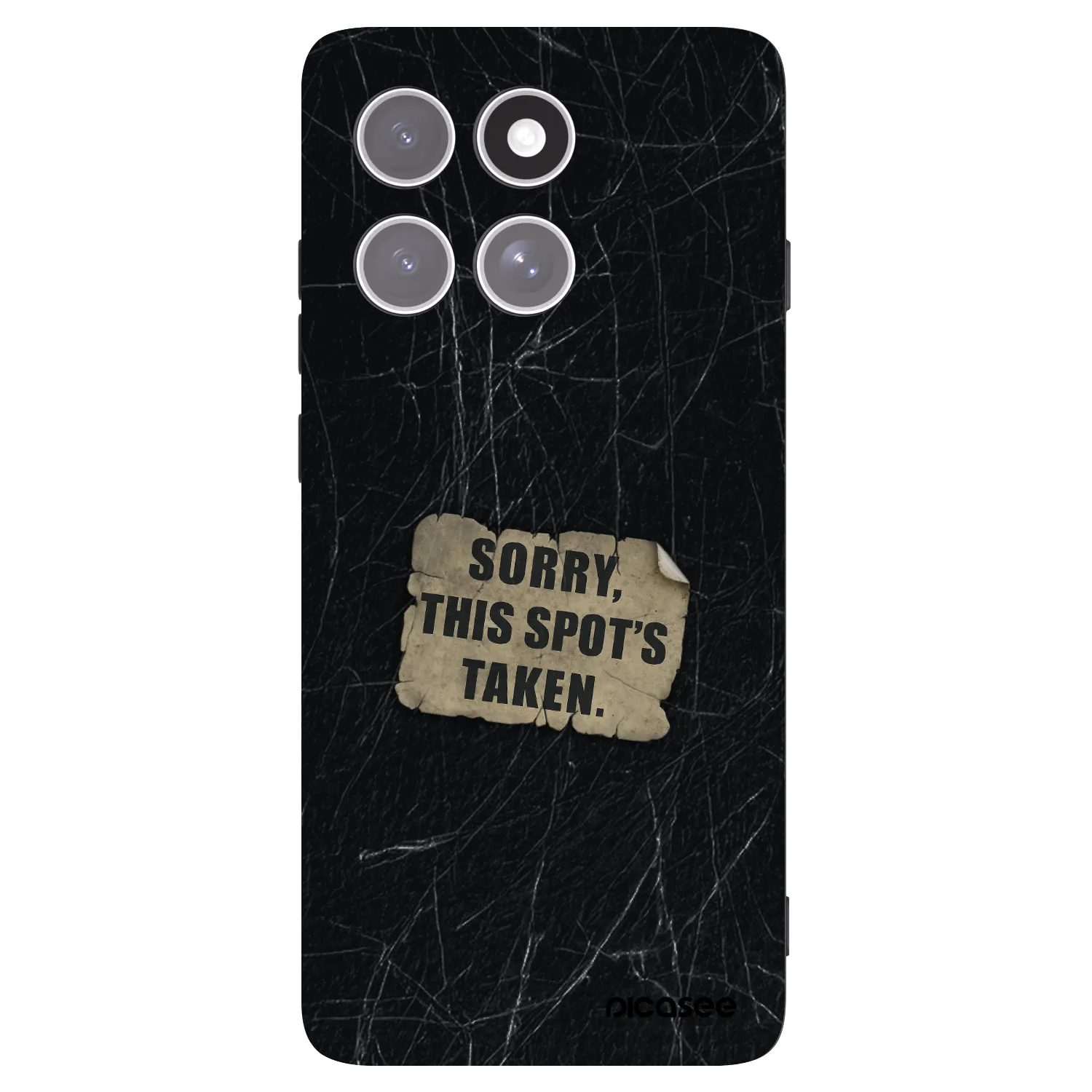 Picasee silikónový čierny obal pre Motorola Edge 60 Pro - SORRY