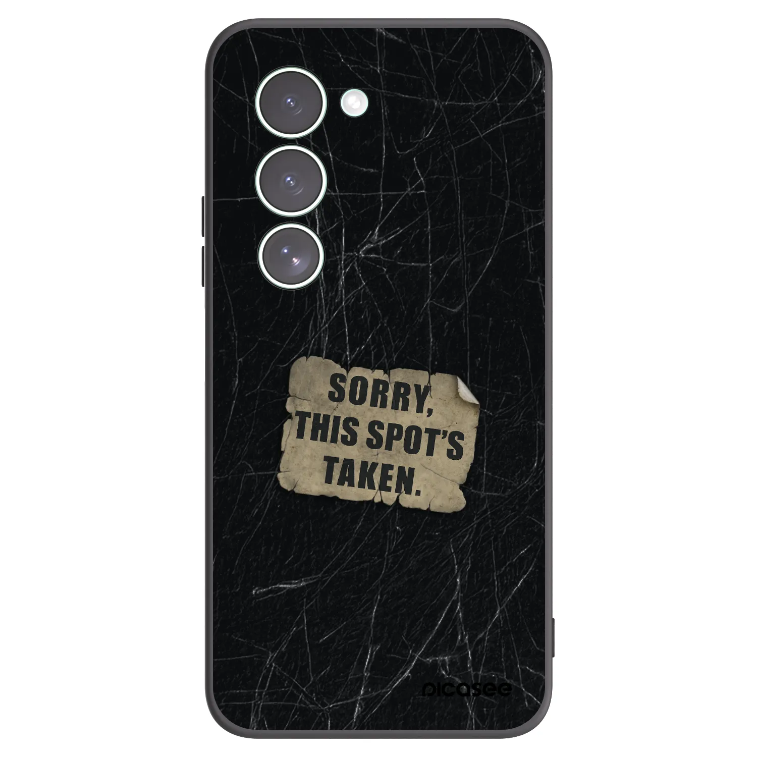 Picasee silikónový čierny obal pre Xiaomi Redmi 15 5G - SORRY