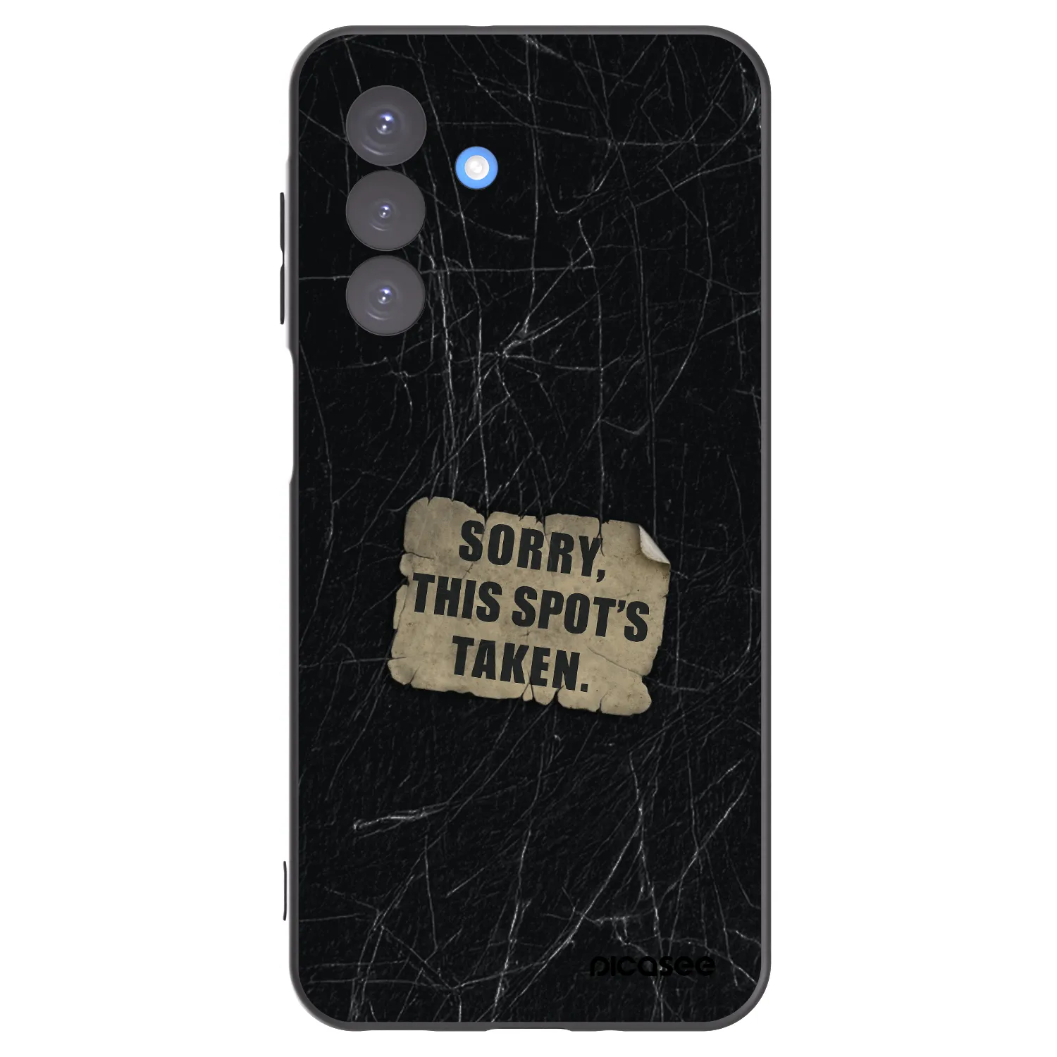 Picasee silikónový čierny obal pre Samsung Galaxy A17 5G - SORRY