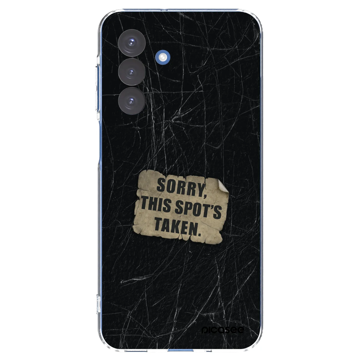 Picasee silikónový prehľadný obal pre Samsung Galaxy A17 5G - SORRY