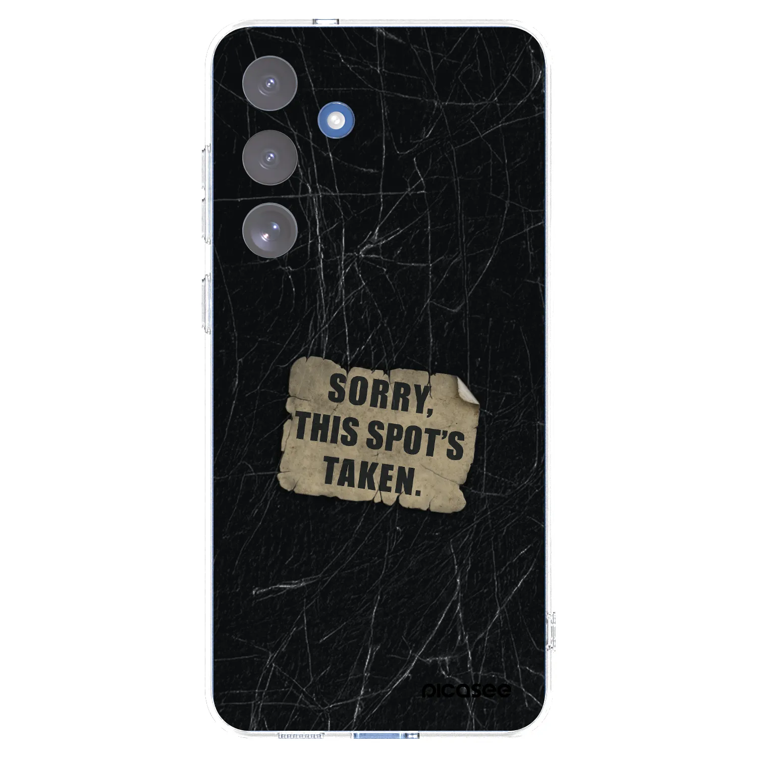 Picasee silikónový prehľadný obal pre Samsung Galaxy S25 FE 5G - SORRY