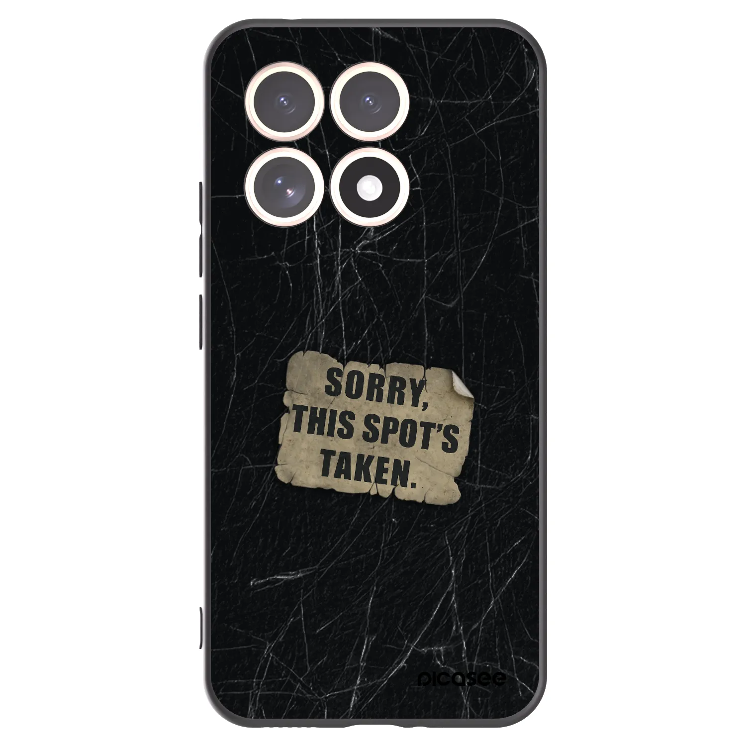 Picasee silikónový čierny obal pre Xiaomi 15T - SORRY