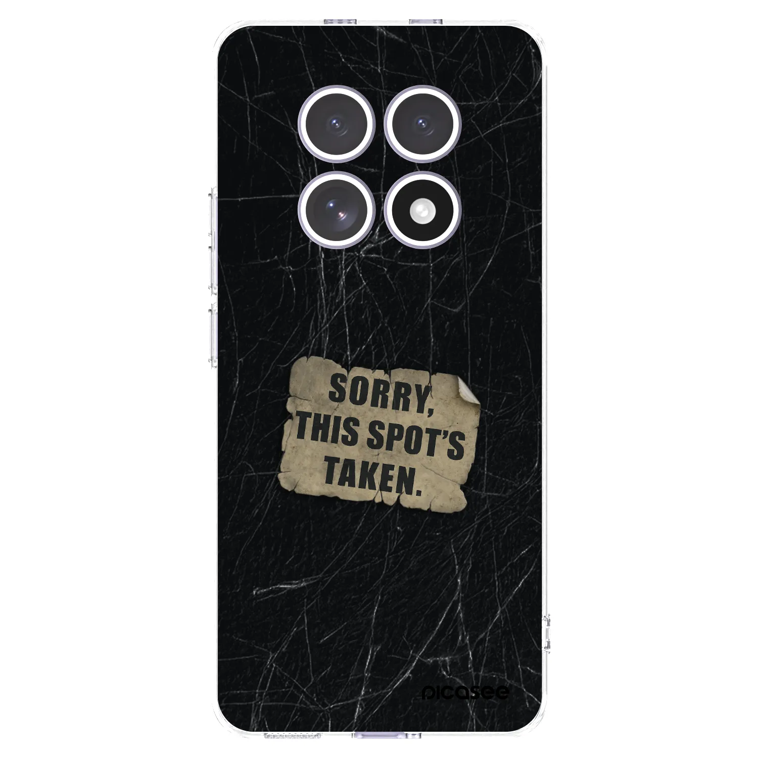 Picasee silikónový prehľadný obal pre Xiaomi Redmi Note 15 - SORRY