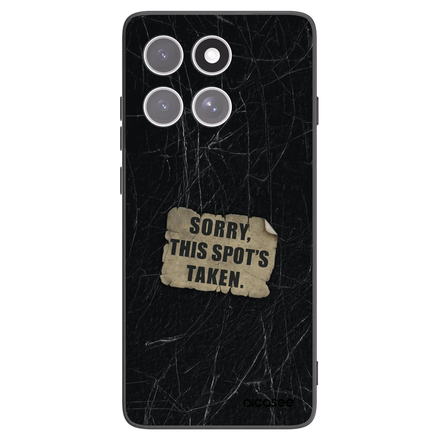 Silikónový čierny obal pre Motorola Edge 60 Fusion - SORRY