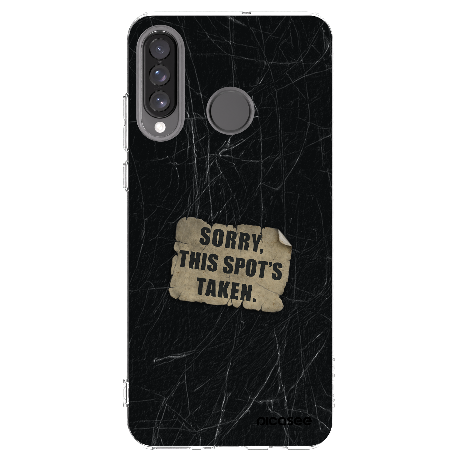 Picasee silikónový prehľadný obal pre Huawei P30 Lite - SORRY