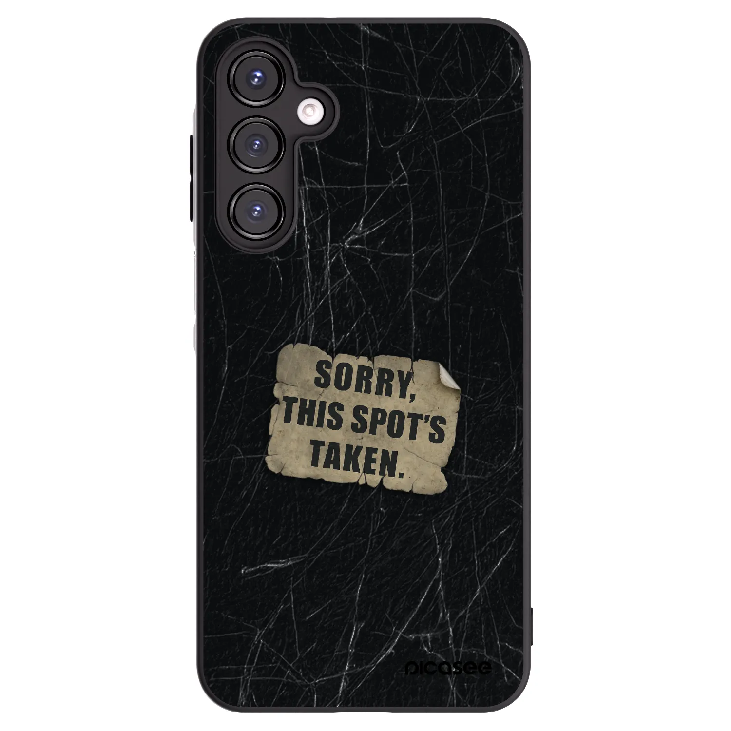 Picasee silikónový čierny obal pre Samsung Galaxy A16 4G - SORRY