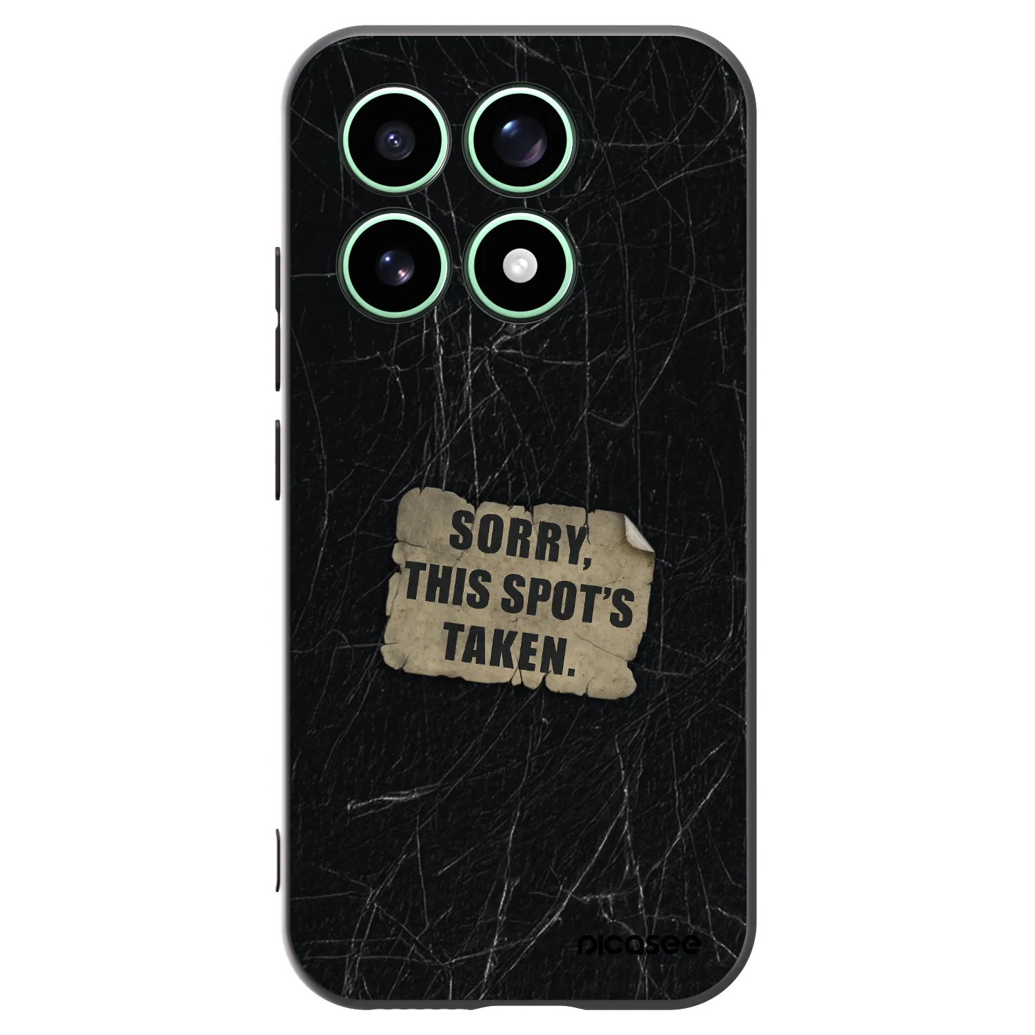 Picasee silikónový čierny obal pre Xiaomi 17 - SORRY