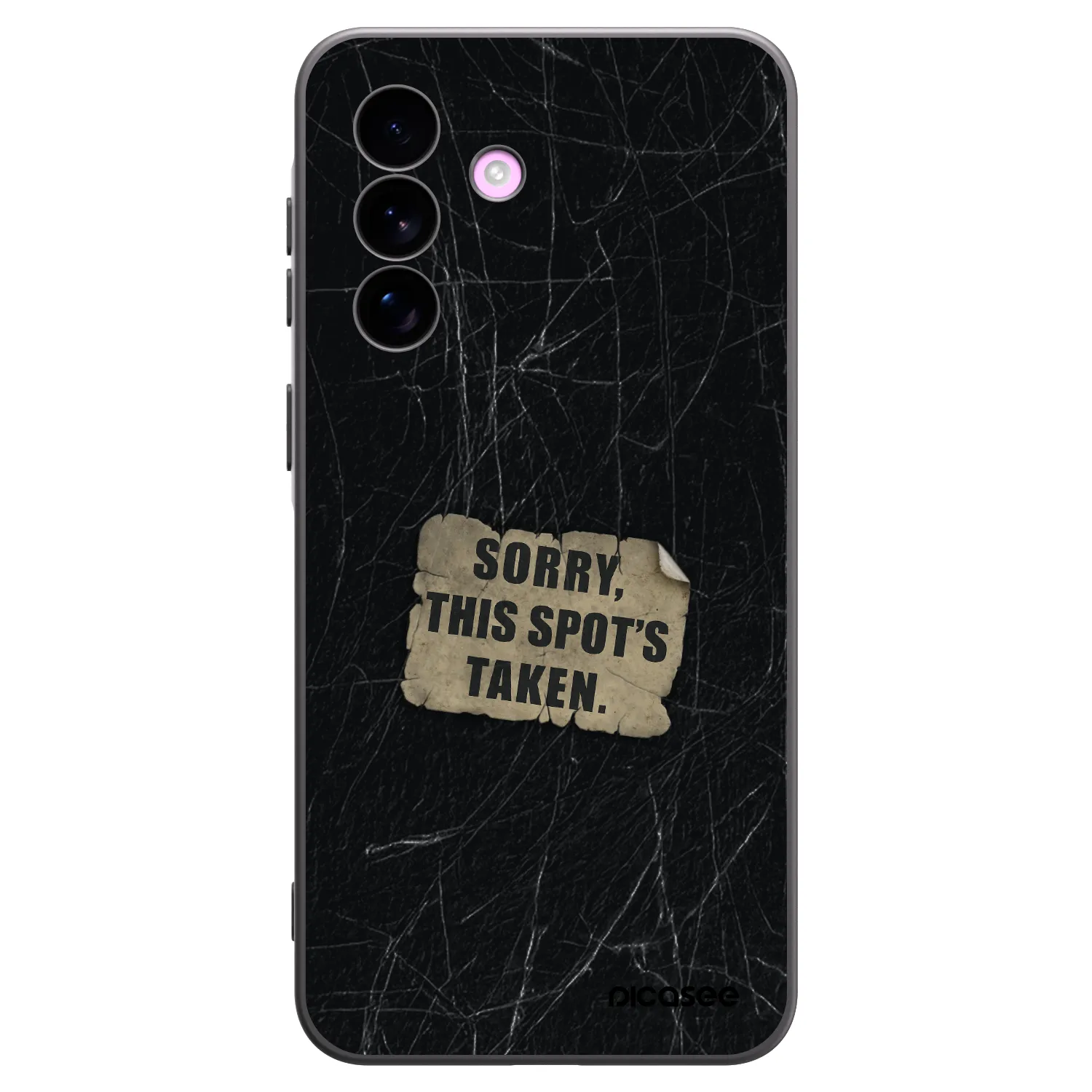 Picasee silikónový čierny obal pre Samsung Galaxy A57 5G - SORRY