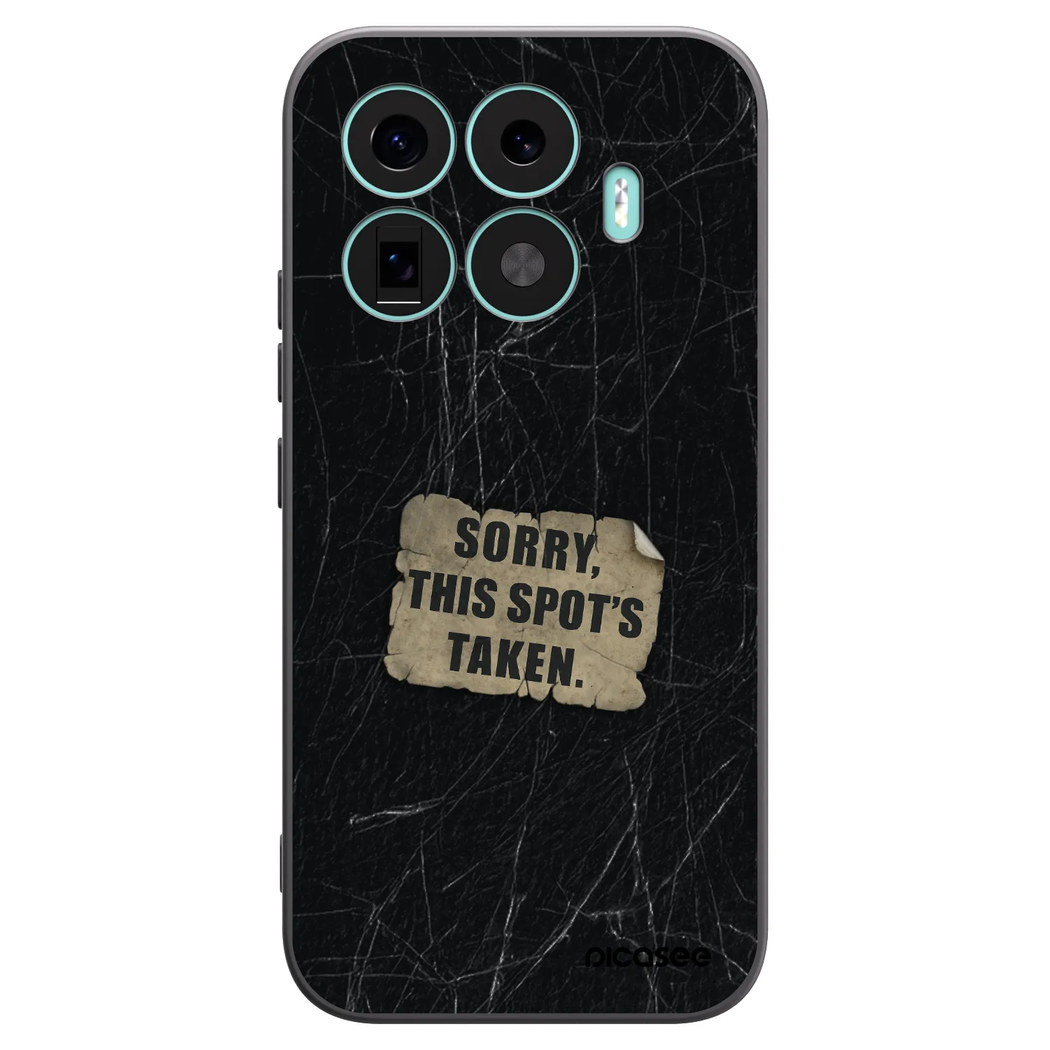 Picasee silikónový čierny obal pre Xiaomi 17T - SORRY