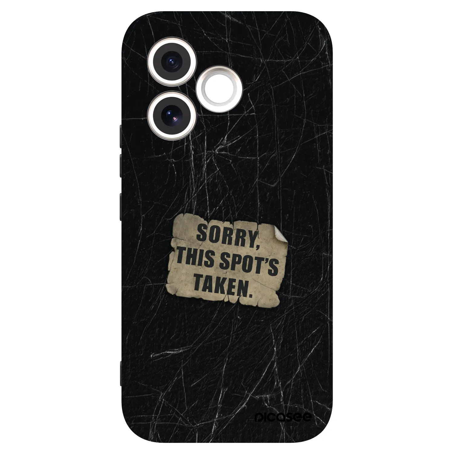 Picasee silikónový čierny obal pre Honor 600 Lite - SORRY