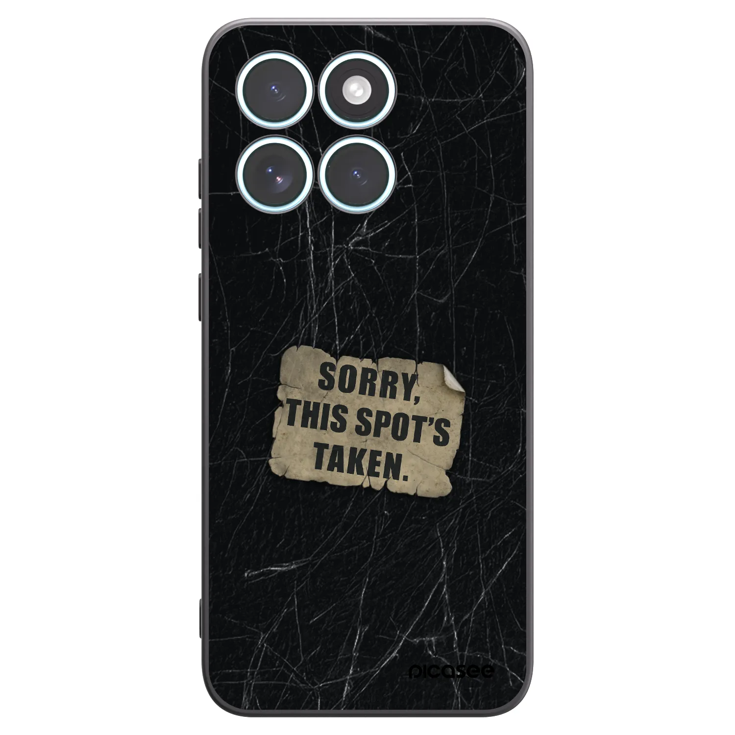 Picasee silikónový čierny obal pre Motorola Edge 70 Fusion - SORRY
