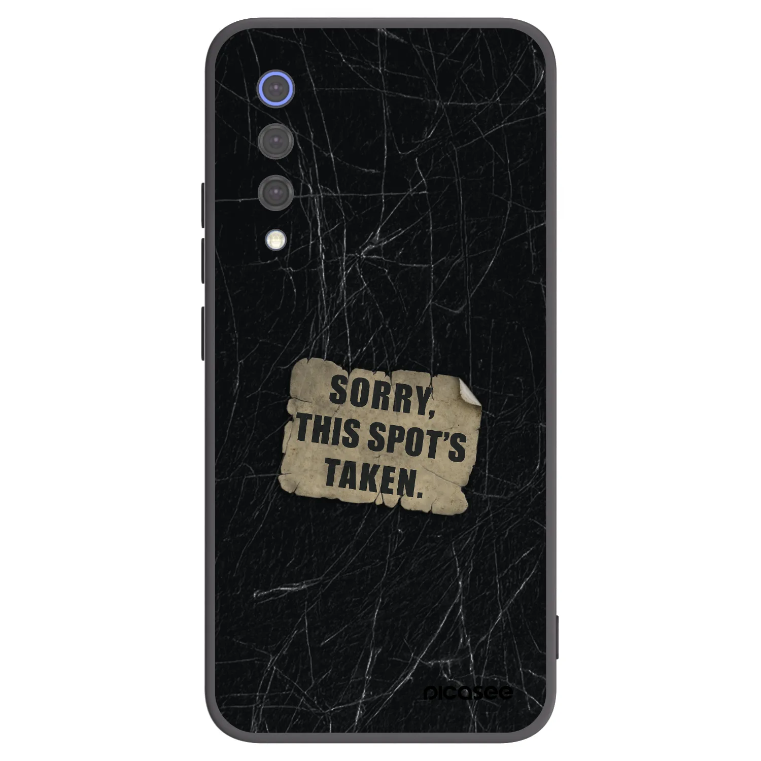 Picasee silikónový čierny obal pre Xiaomi Mi 9 SE - SORRY