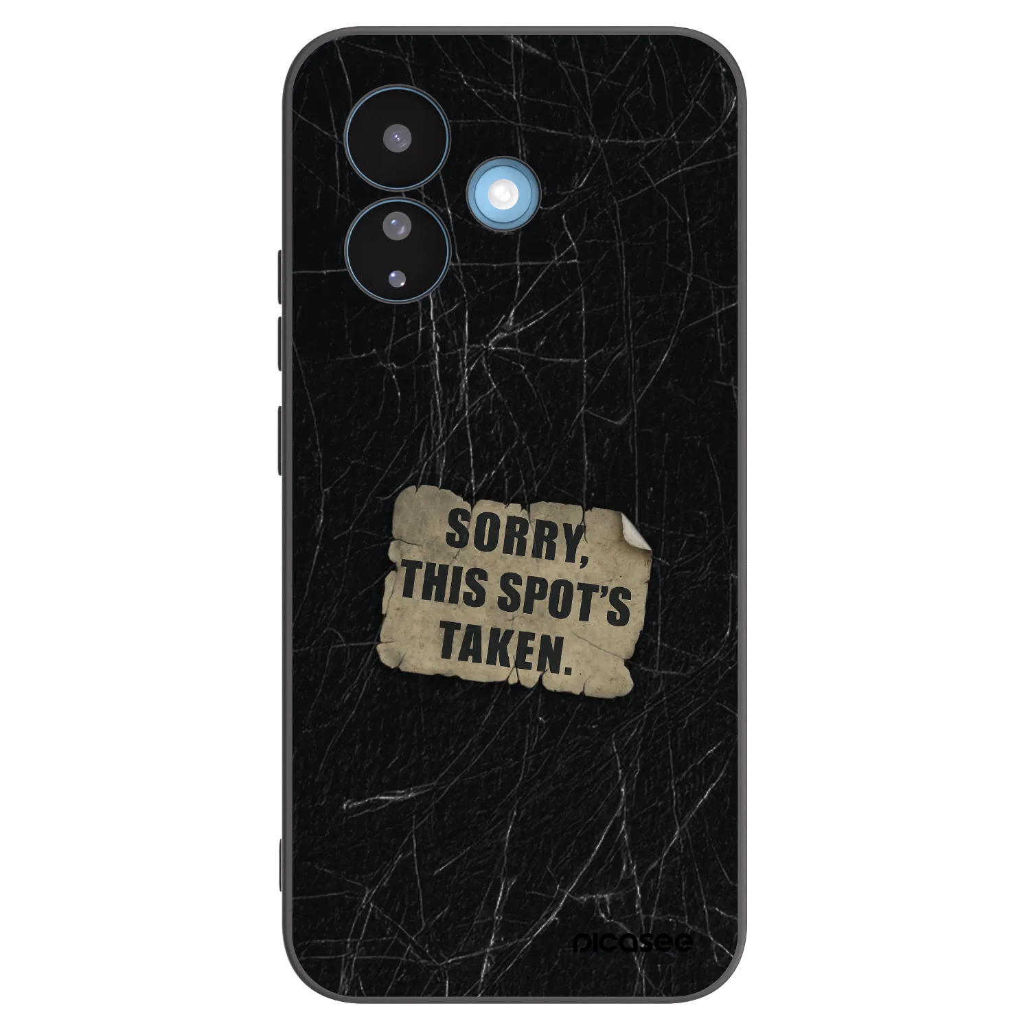 Picasee silikónový čierny obal pre Xiaomi Redmi Note 17 Pro 5G - SORRY