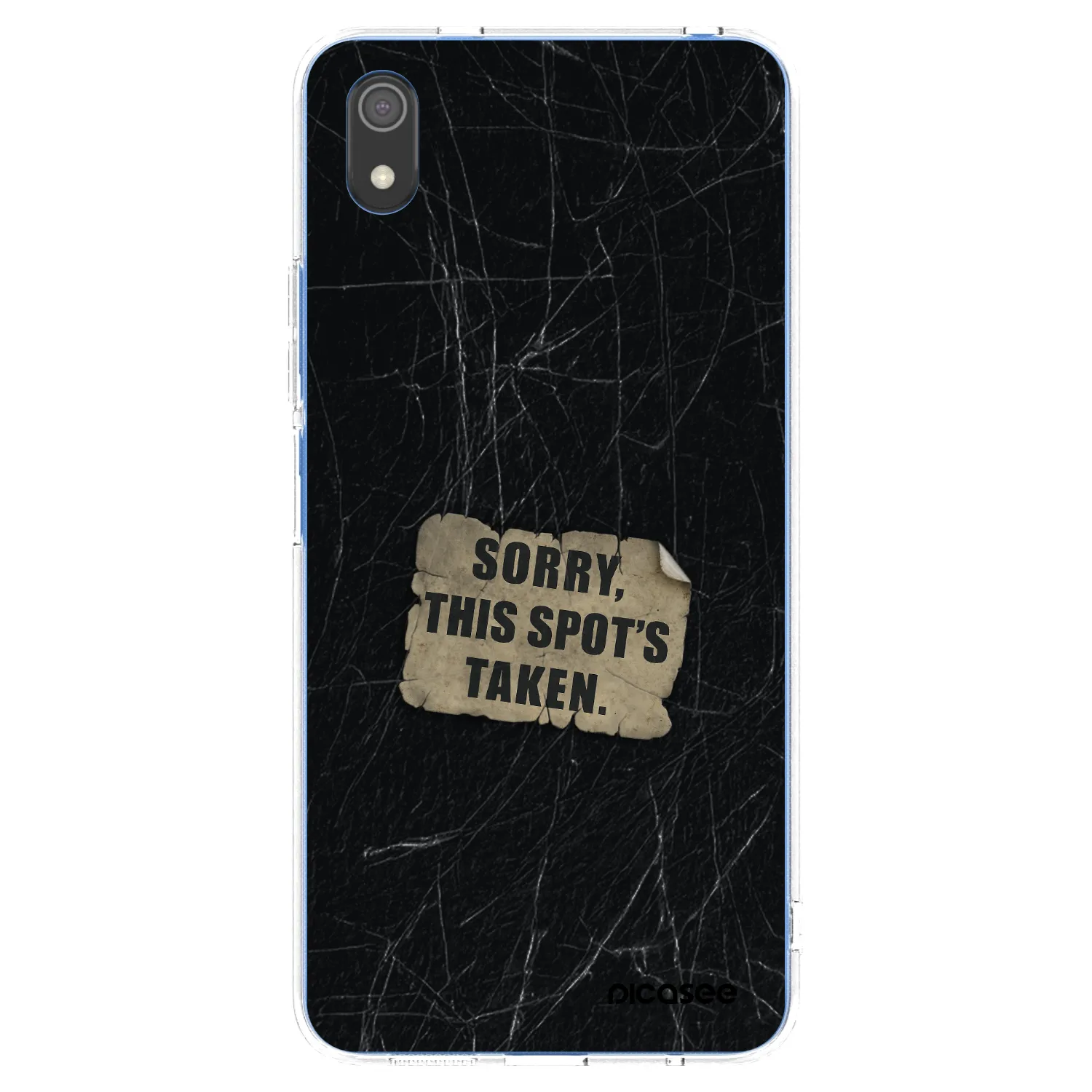 Picasee silikónový prehľadný obal pre Xiaomi Redmi 7A - SORRY