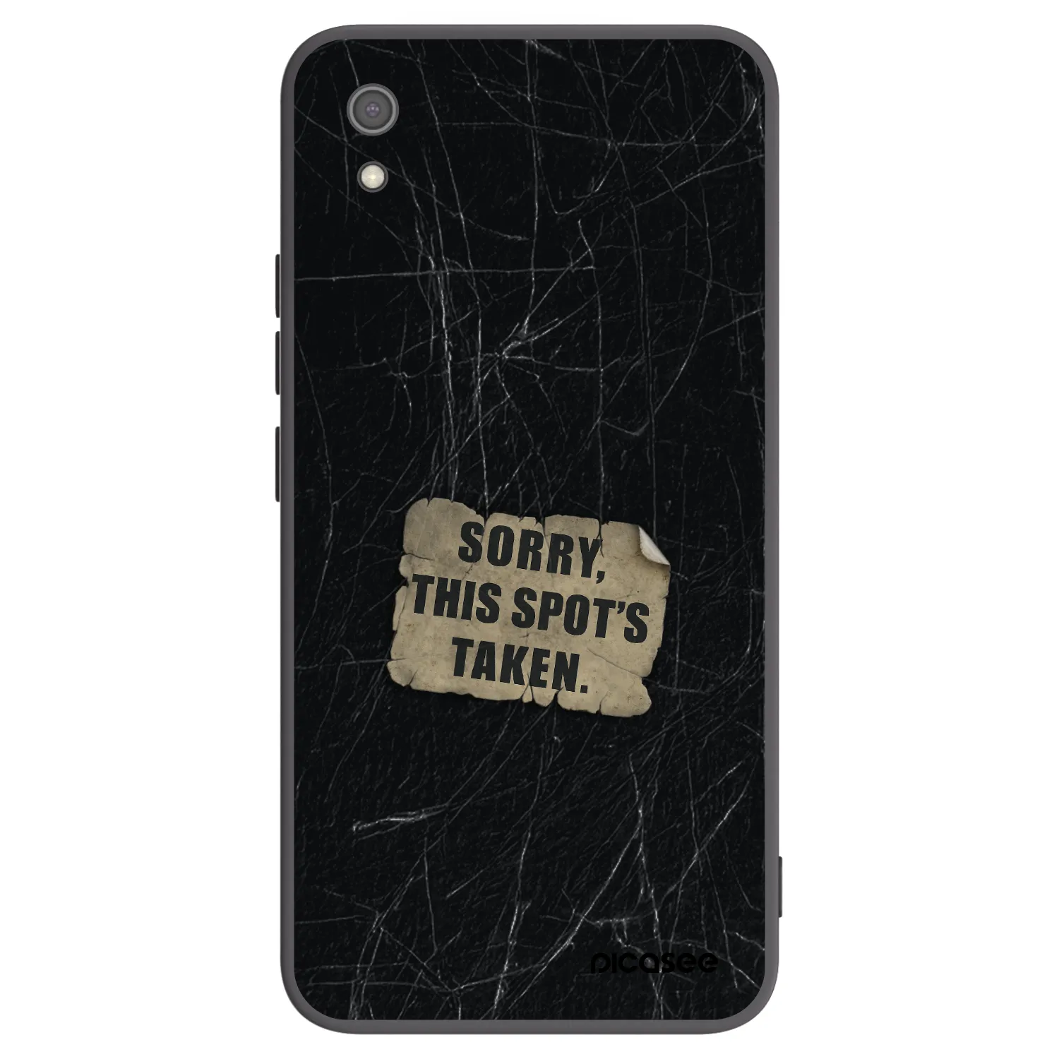 Picasee silikónový čierny obal pre Xiaomi Redmi 7A - SORRY