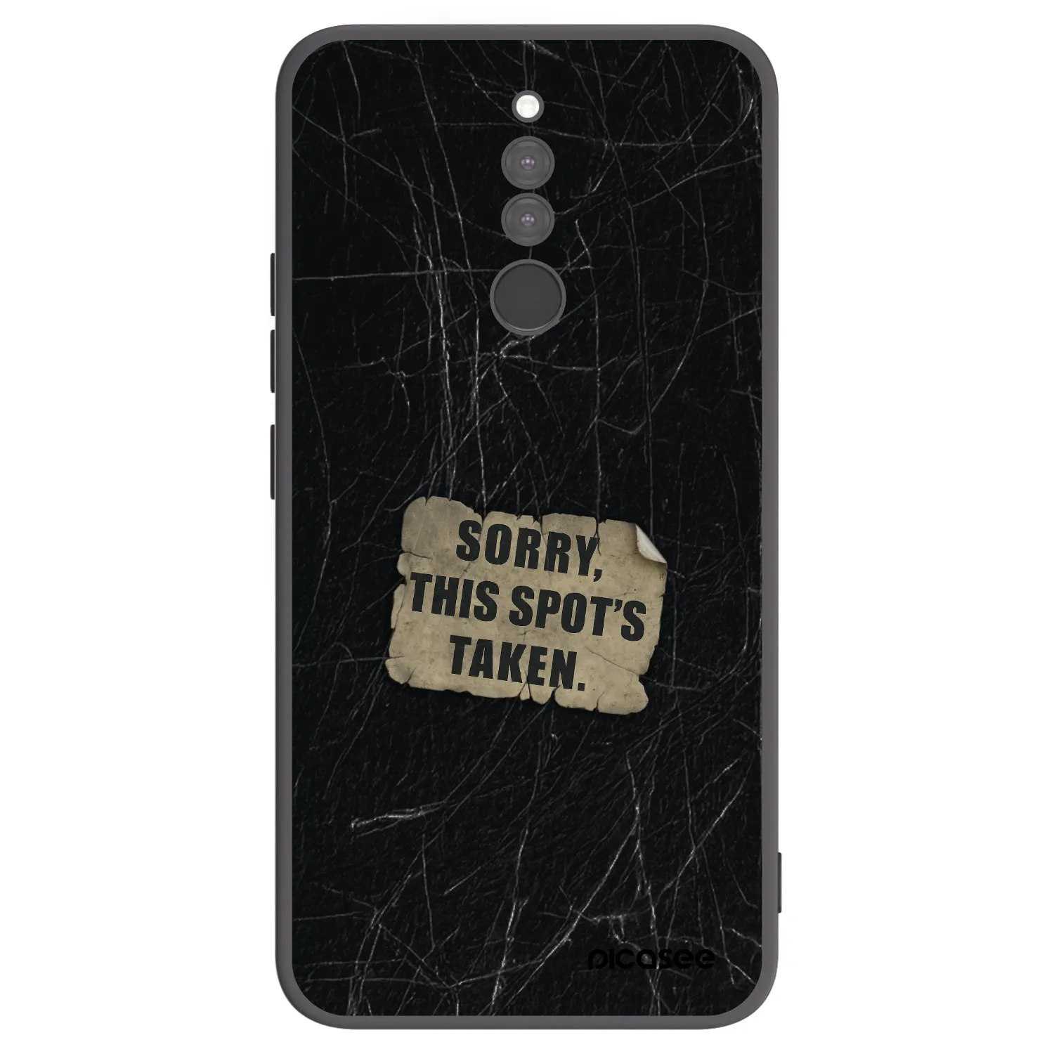 Picasee silikónový čierny obal pre Xiaomi Redmi 8 - SORRY