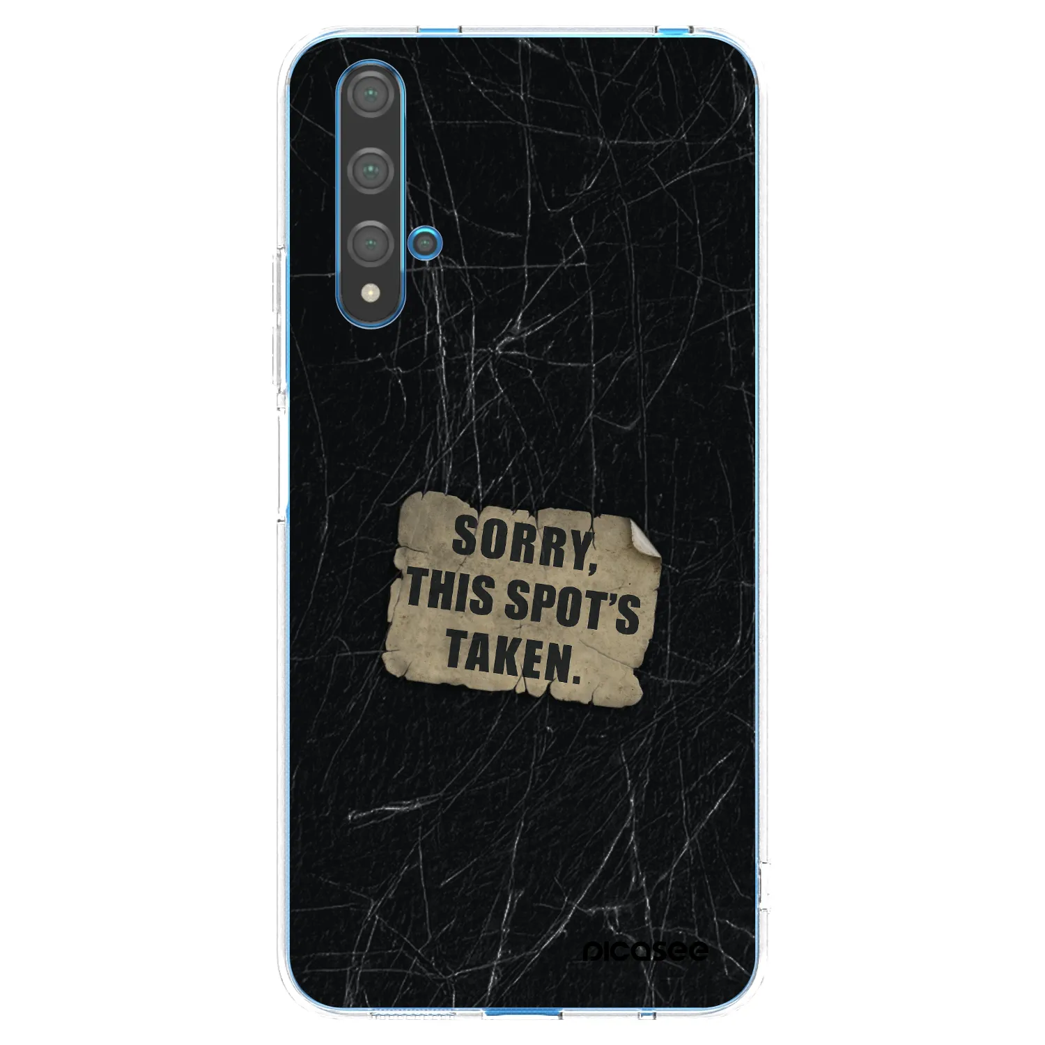 Picasee silikónový prehľadný obal pre Huawei Nova 5T - SORRY