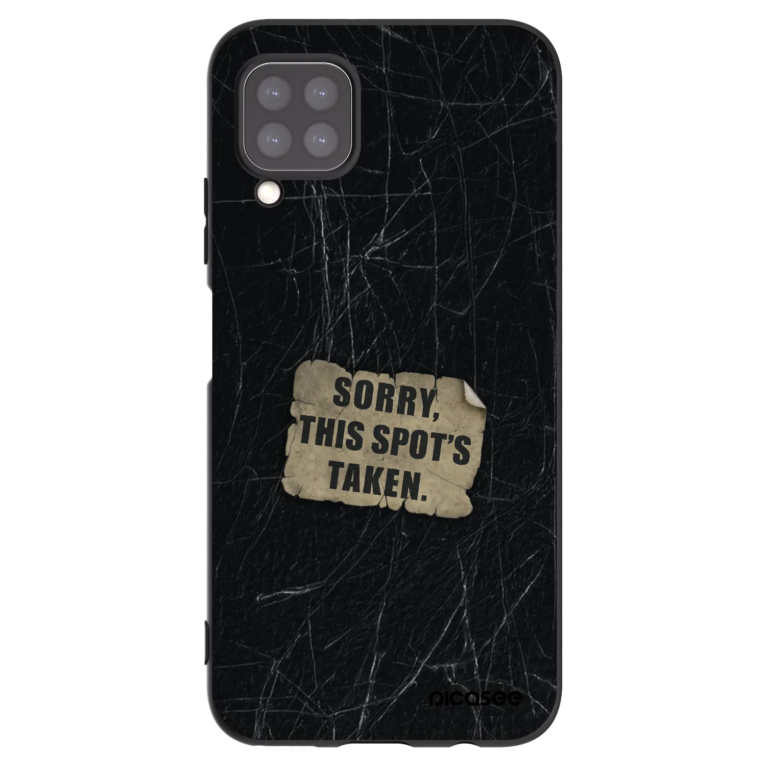 Picasee silikónový čierny obal pre Huawei P40 Lite - SORRY
