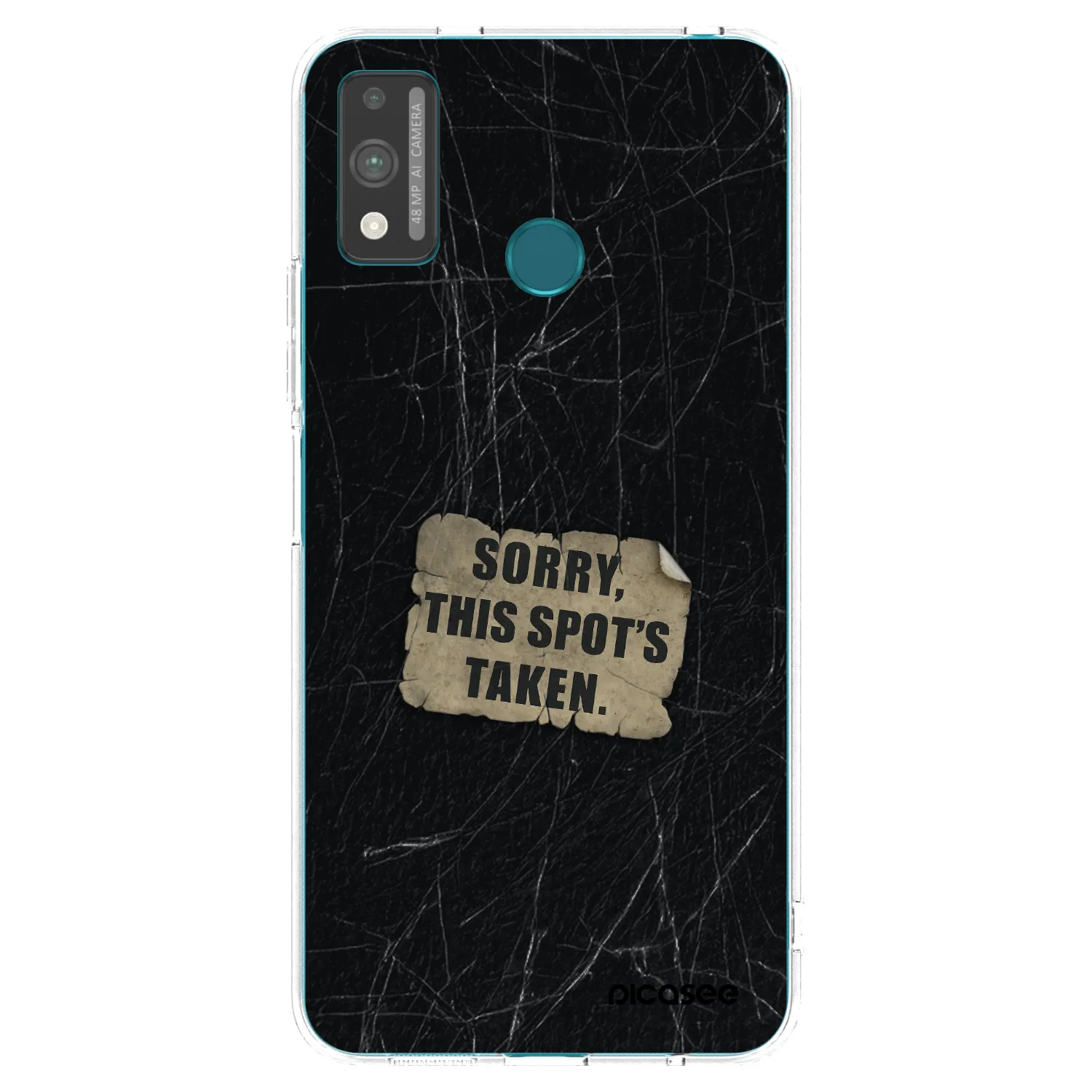 Silikónový prehľadný obal pre Honor 9X Lite - SORRY
