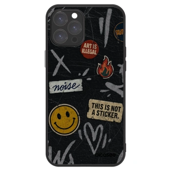 Picasee ULTIMATE CASE pro Apple iPhone 12 Pro Max - STICKERS x TAGS