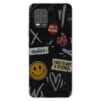 Picasee silikónový prehľadný obal pre Xiaomi Mi 10 Lite - STICKERS x TAGS