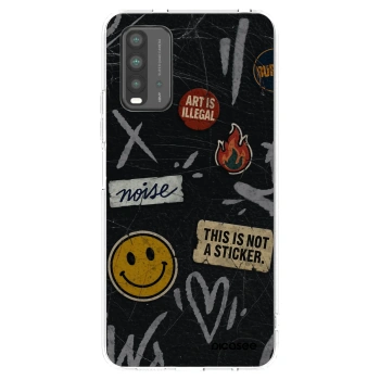 Picasee silikónový prehľadný obal pre Xiaomi Redmi 9T - STICKERS x TAGS