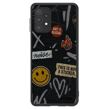 Picasee ULTIMATE CASE pro Samsung Galaxy A32 5G A326B - STICKERS x TAGS