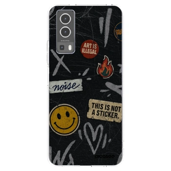 Picasee silikónový prehľadný obal pre Vivo Y72 5G - STICKERS x TAGS