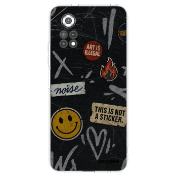 Picasee silikónový prehľadný obal pre Xiaomi Poco X4 Pro 5G - STICKERS x TAGS