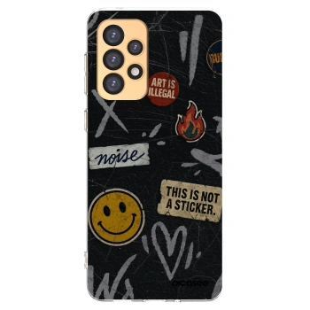 Picasee silikónový prehľadný obal pre Samsung Galaxy A33 5G A336 - STICKERS x TAGS