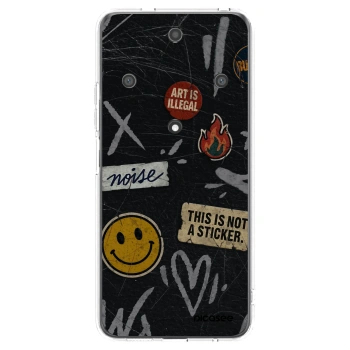 Picasee silikónový prehľadný obal pre Honor Magic5 Lite 5G - STICKERS x TAGS