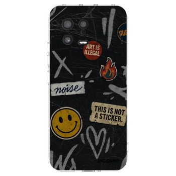 Picasee silikónový prehľadný obal pre Xiaomi 13 - STICKERS x TAGS