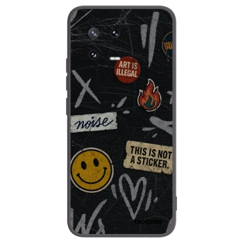 Picasee silikónový čierny obal pre Xiaomi 13 Pro - STICKERS x TAGS