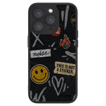 Picasee ULTIMATE CASE pro Apple iPhone 15 Pro - STICKERS x TAGS