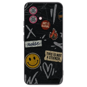 Obal pre Motorola Moto G84 5G - STICKERS x TAGS