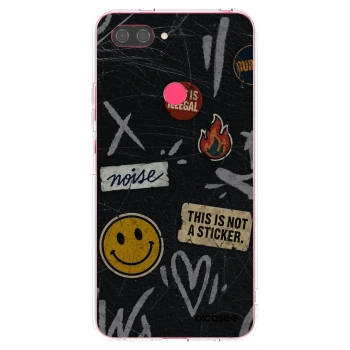Picasee silikónový prehľadný obal pre Xiaomi Mi 8 Lite - STICKERS x TAGS