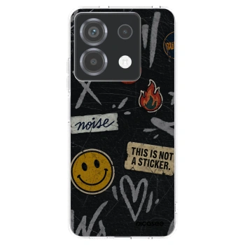 Picasee silikónový prehľadný obal pre Xiaomi Poco X6 - STICKERS x TAGS